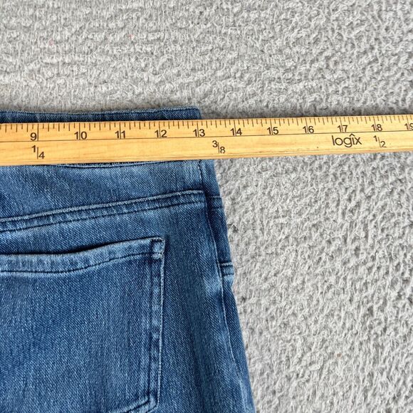 Spanx Jean-Ish Ankle Leggings Women M Skinny High Rise Denim Shaping 26 x 23 - Picture 7 of 11